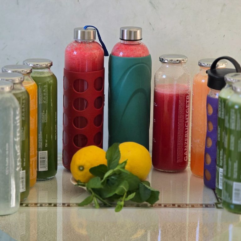 Safttag bei der Leberreinigung